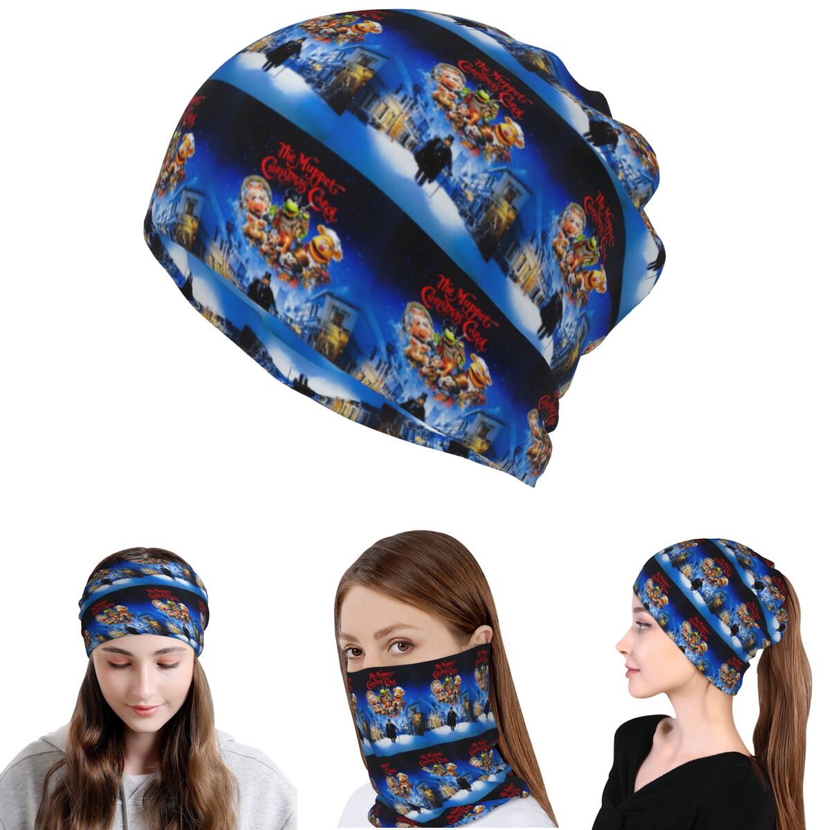 Muppet Christmas Carol Bandana - Knit Beanie Hat Warm 리뷰 및 가격