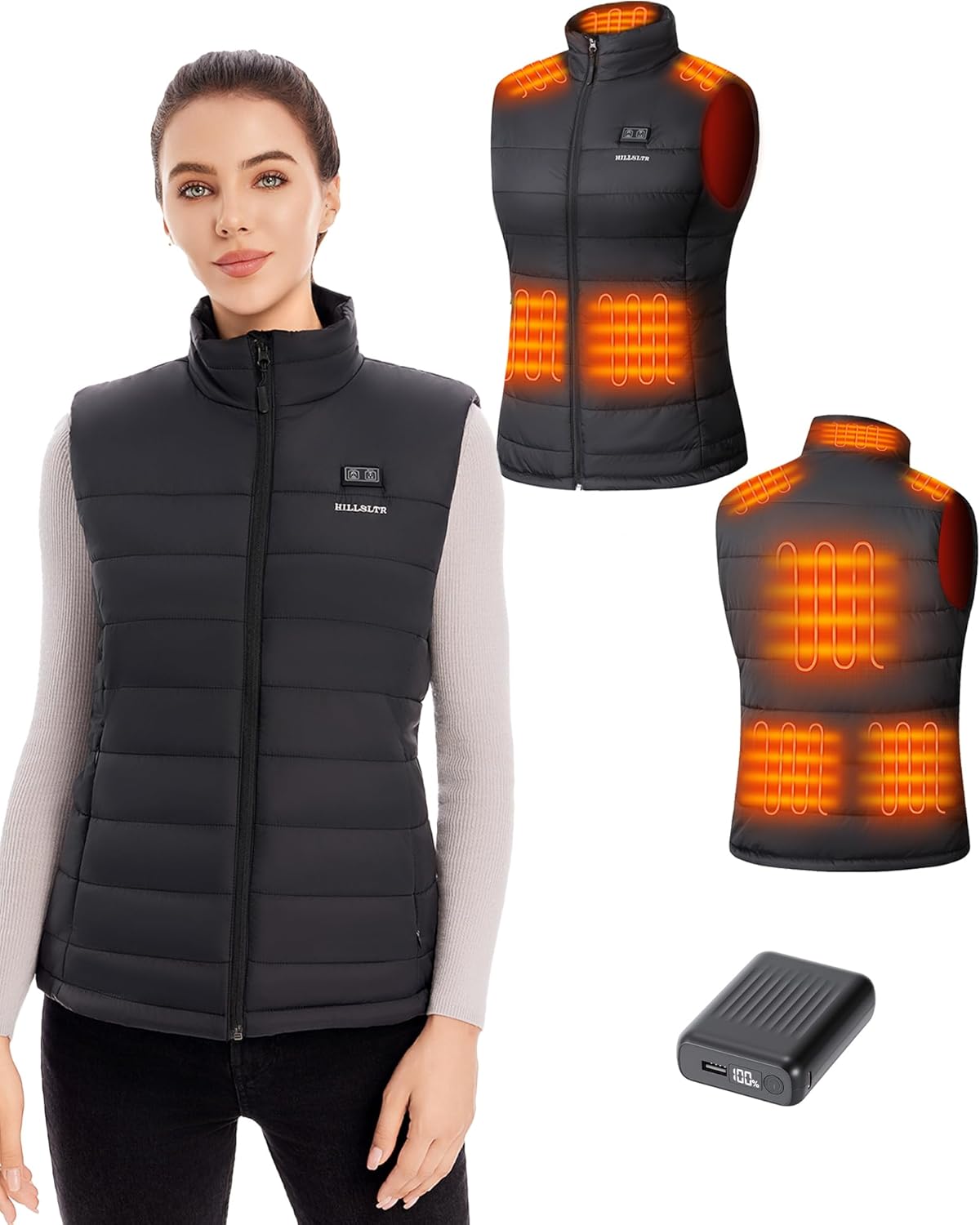 Women Heated Vest with 18400mA - Heated Vest Battery 리뷰 및 가격