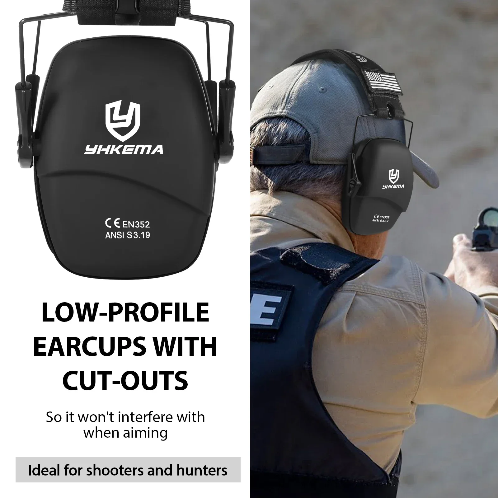 YHKEMA Safety Earmuffs for Sho - Earmuffs Foldable 리뷰 및 가격