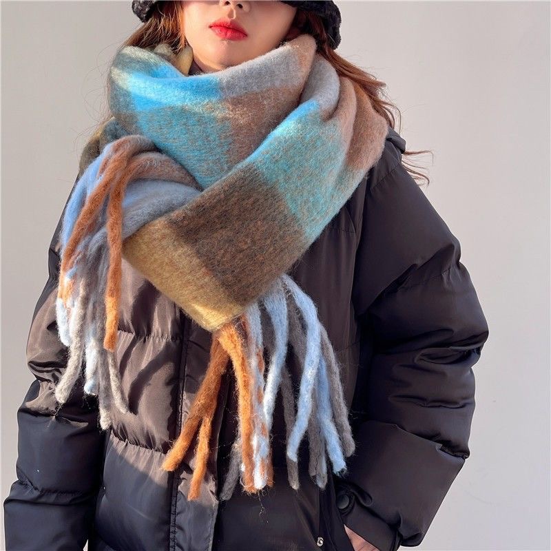 2025New Winter Thick Warm Scar - Cashmere Pashmina Wrap 리뷰 및 가격