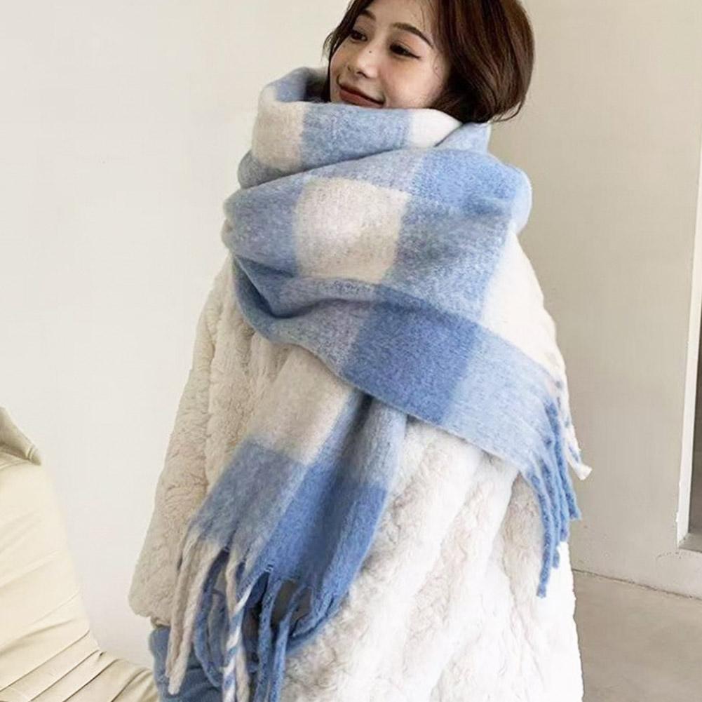 Stylish Simple Korean Inspired - Wool Scarf Men 리뷰 및 가격