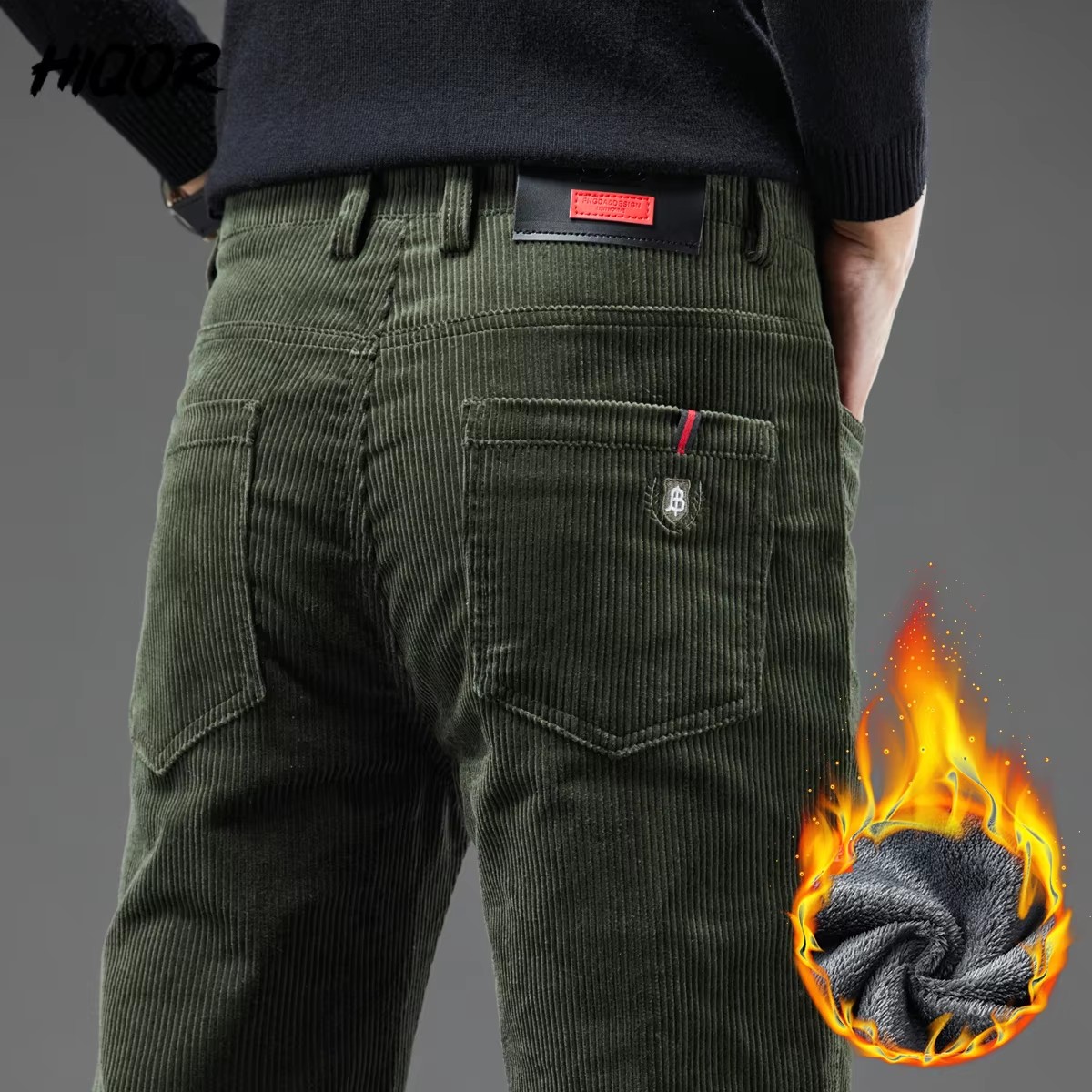 Men's Winter Corduroy Pants Th - Corduroy Pant Warm 리뷰 및 가격
