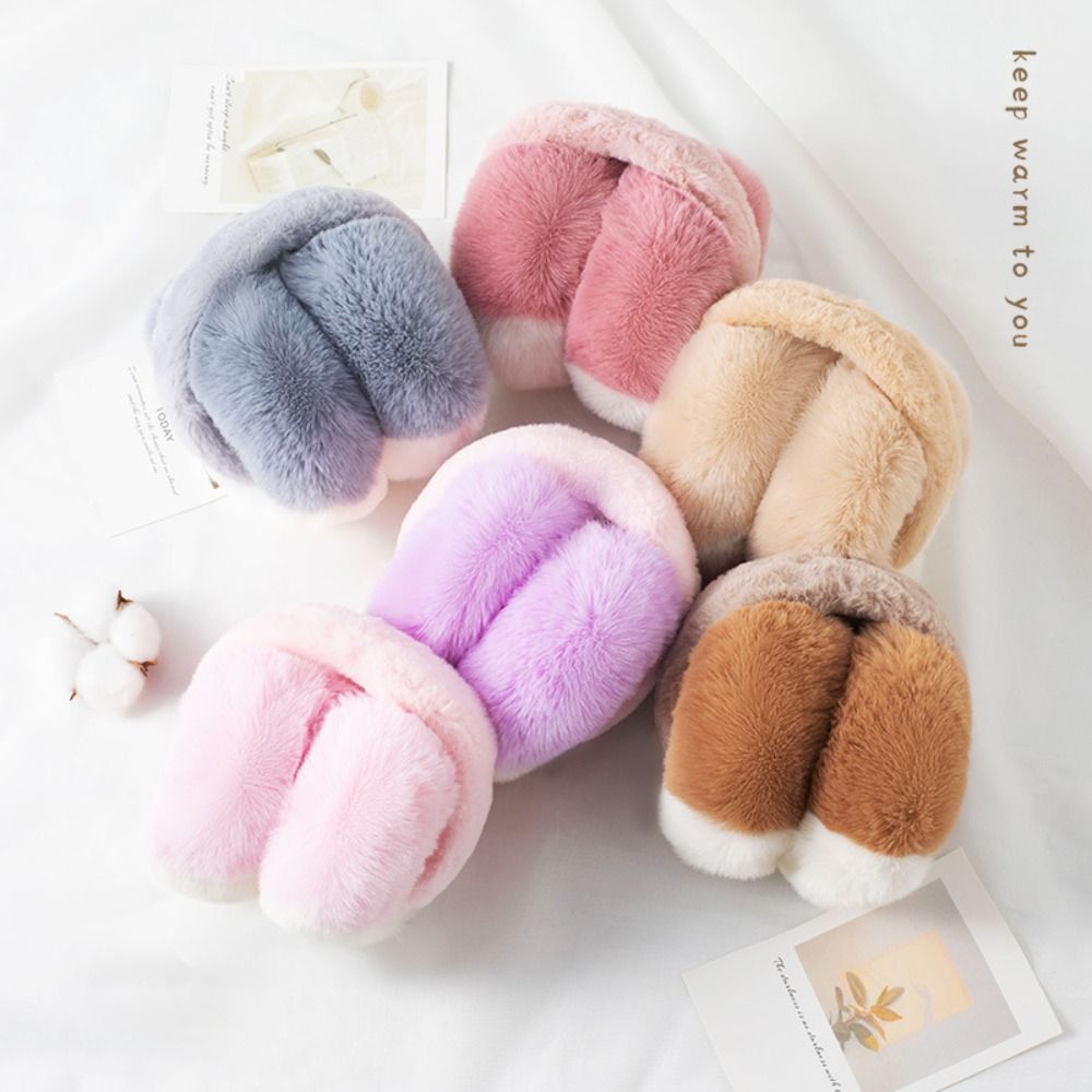 Fashion Faux Fur Ear Muffs Can - Earmuffs Foldable 리뷰 및 가격
