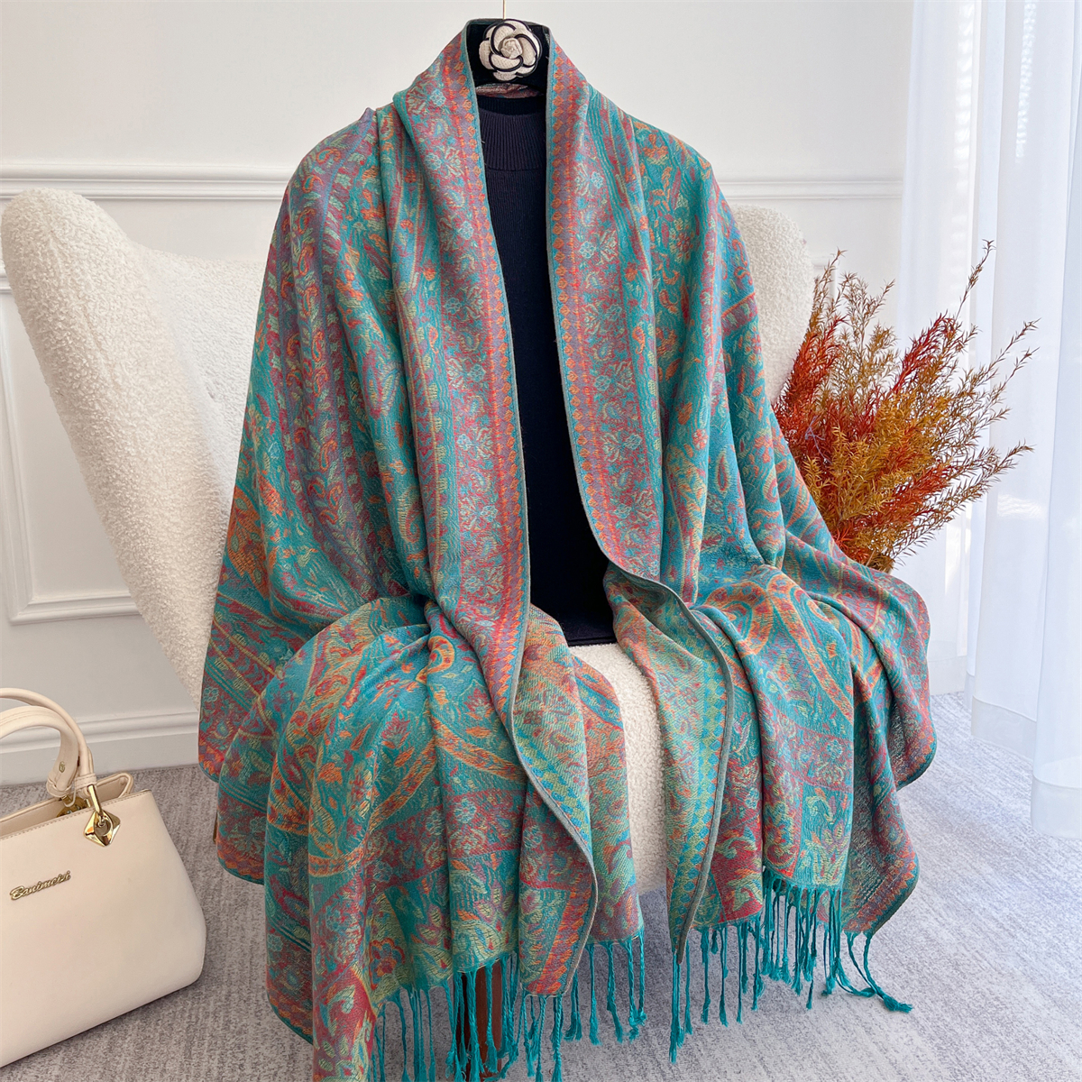 70x180cm Winter Warm Thick Jac - Cashmere Pashmina Wrap 리뷰 및 가격