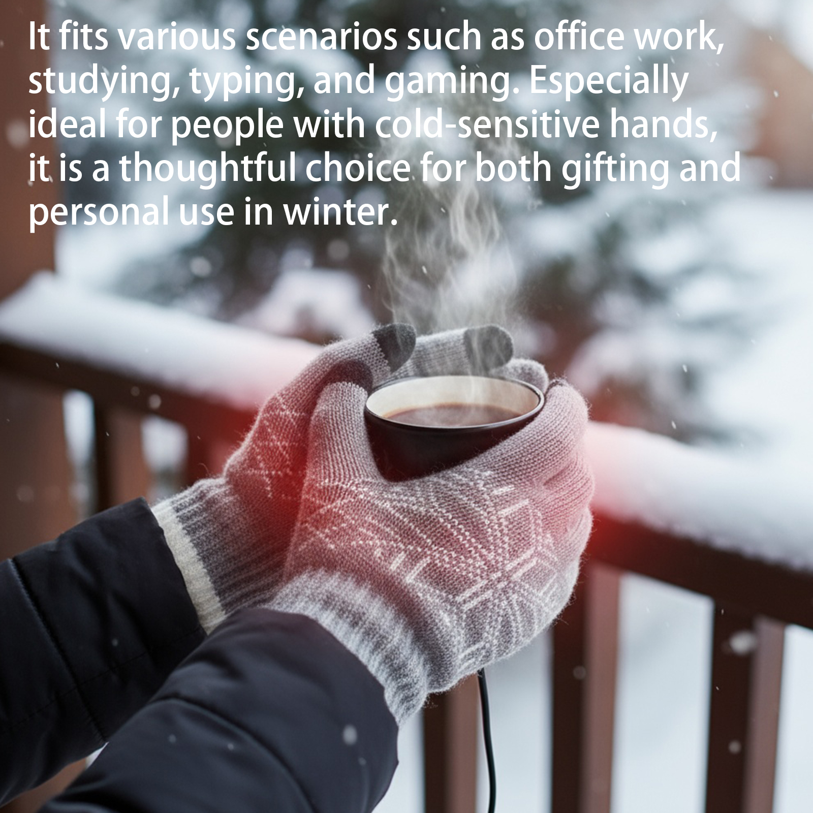 USB Electric Heated Gloves Win - Hand Warmer Electric 리뷰 및 가격