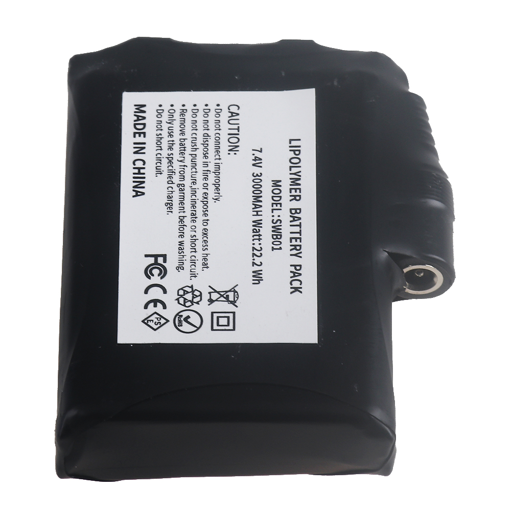 7.4V Li-Polymer 3000mah Batter - Heated Vest Battery 리뷰 및 가격