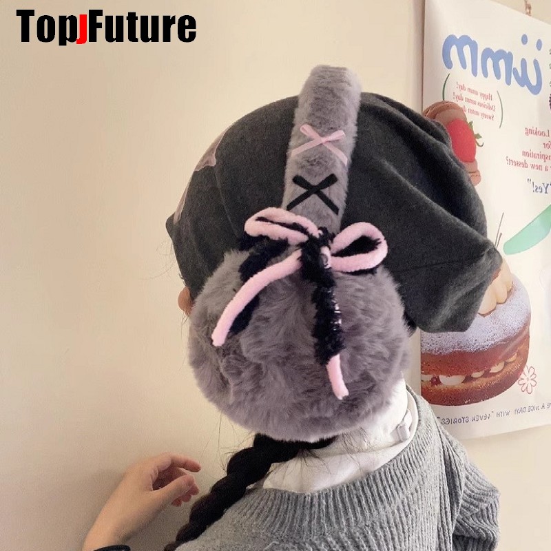 Harajuku Y2k Cute Sweet Lolita - Earmuffs Foldable 리뷰 및 가격