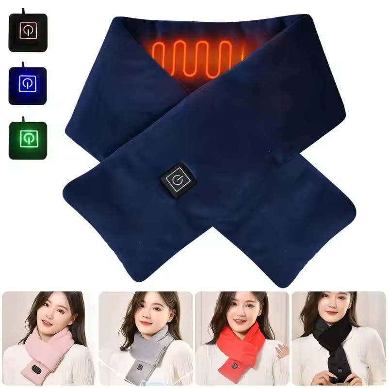 USB Women Men Heating Scarf Te - Neck Gaiter Fleece 리뷰 및 가격