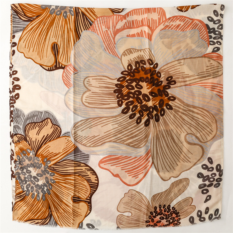 Winter Thick Aztec Petal Flora - Shawl Wrap Winter 리뷰 및 가격
