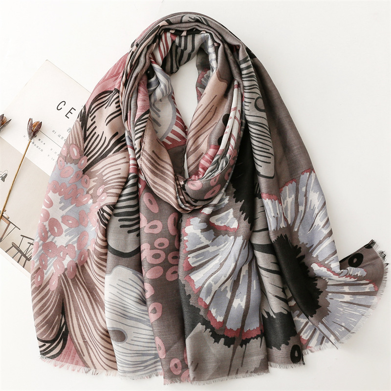 Winter Thick Aztec Petal Flora - Shawl Wrap Winter 리뷰 및 가격