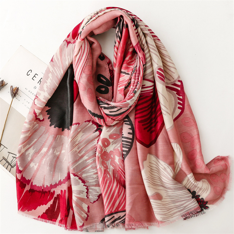 Winter Thick Aztec Petal Flora - Shawl Wrap Winter 리뷰 및 가격