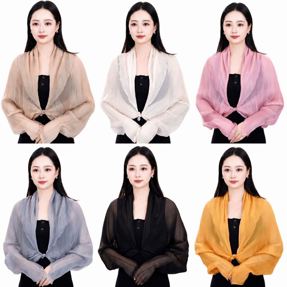 Solid Color Sun Protection Top - Shawl Wrap Winter 리뷰 및 가격