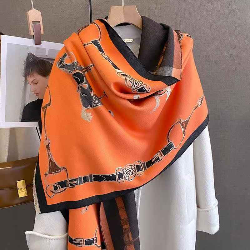 Retro Rider Horse Imitation Ca - Wool Scarf Men 리뷰 및 가격