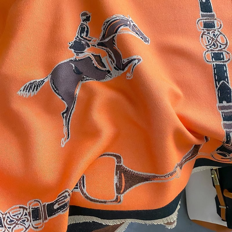 Retro Rider Horse Imitation Ca - Wool Scarf Men 리뷰 및 가격