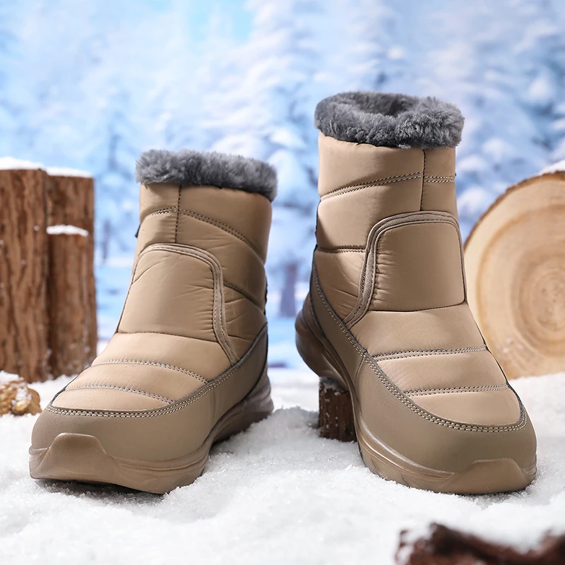 Men Shoes Winter Casual Shoes  - Waterproof Winter Boot 리뷰 및 가격