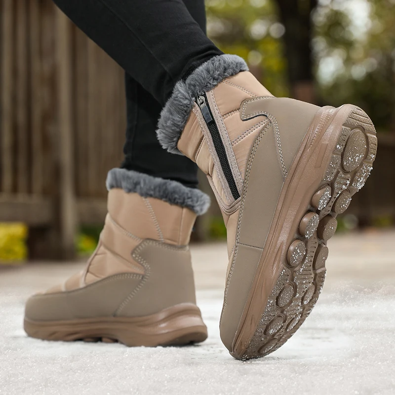 Men Shoes Winter Casual Shoes  - Waterproof Winter Boot 리뷰 및 가격