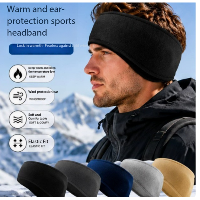 Winter Outdoor Cycling Headban - Winter Headband Fleece 리뷰 및 가격