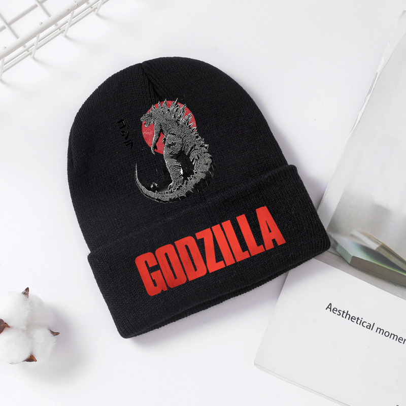 Godzilla Knitted Hat Winter Sp - Knit Beanie Hat Warm 리뷰 및 가격