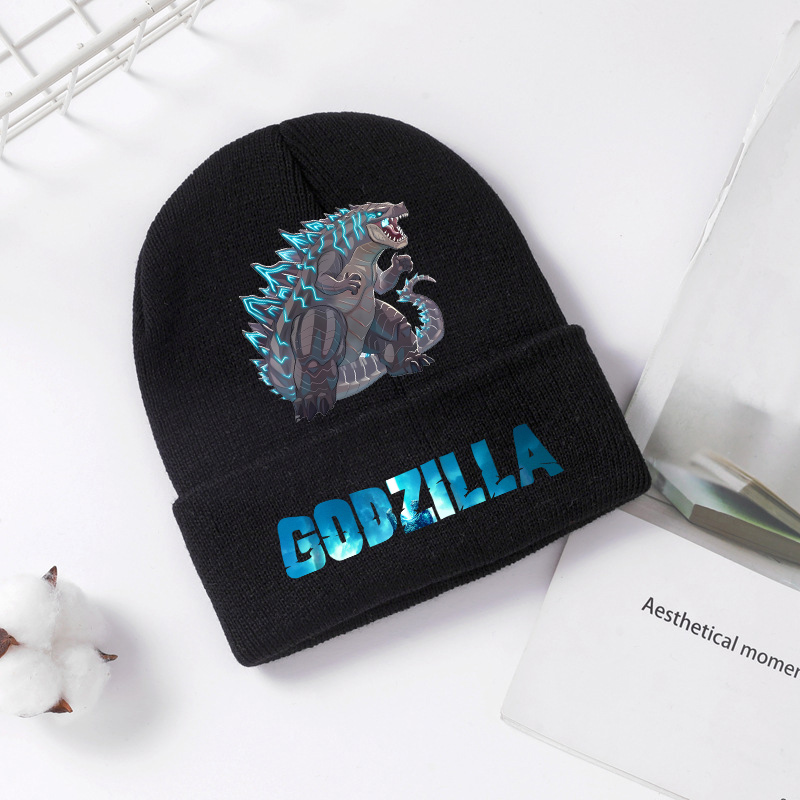 Godzilla Knitted Hat Winter Sp - Knit Beanie Hat Warm 리뷰 및 가격