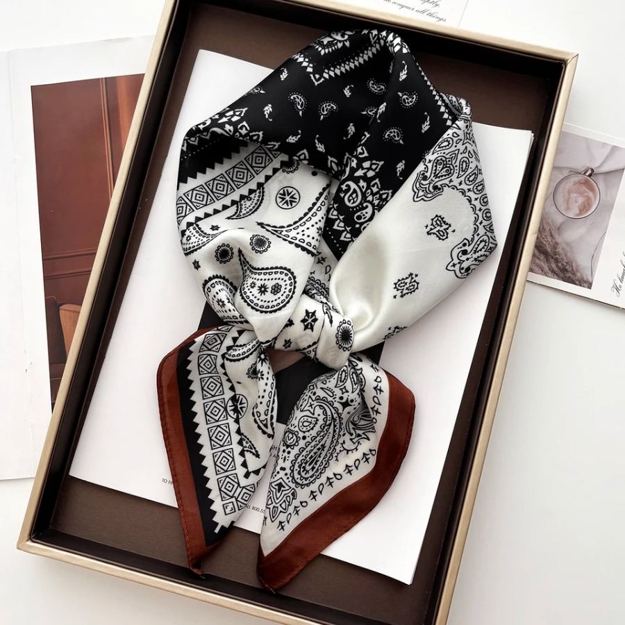 2025 Silk Shawl Square Scarf F - Shawl Wrap Winter 리뷰 및 가격