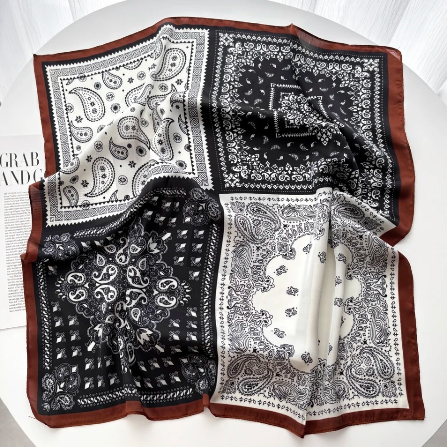 2025 Silk Shawl Square Scarf F - Shawl Wrap Winter 리뷰 및 가격